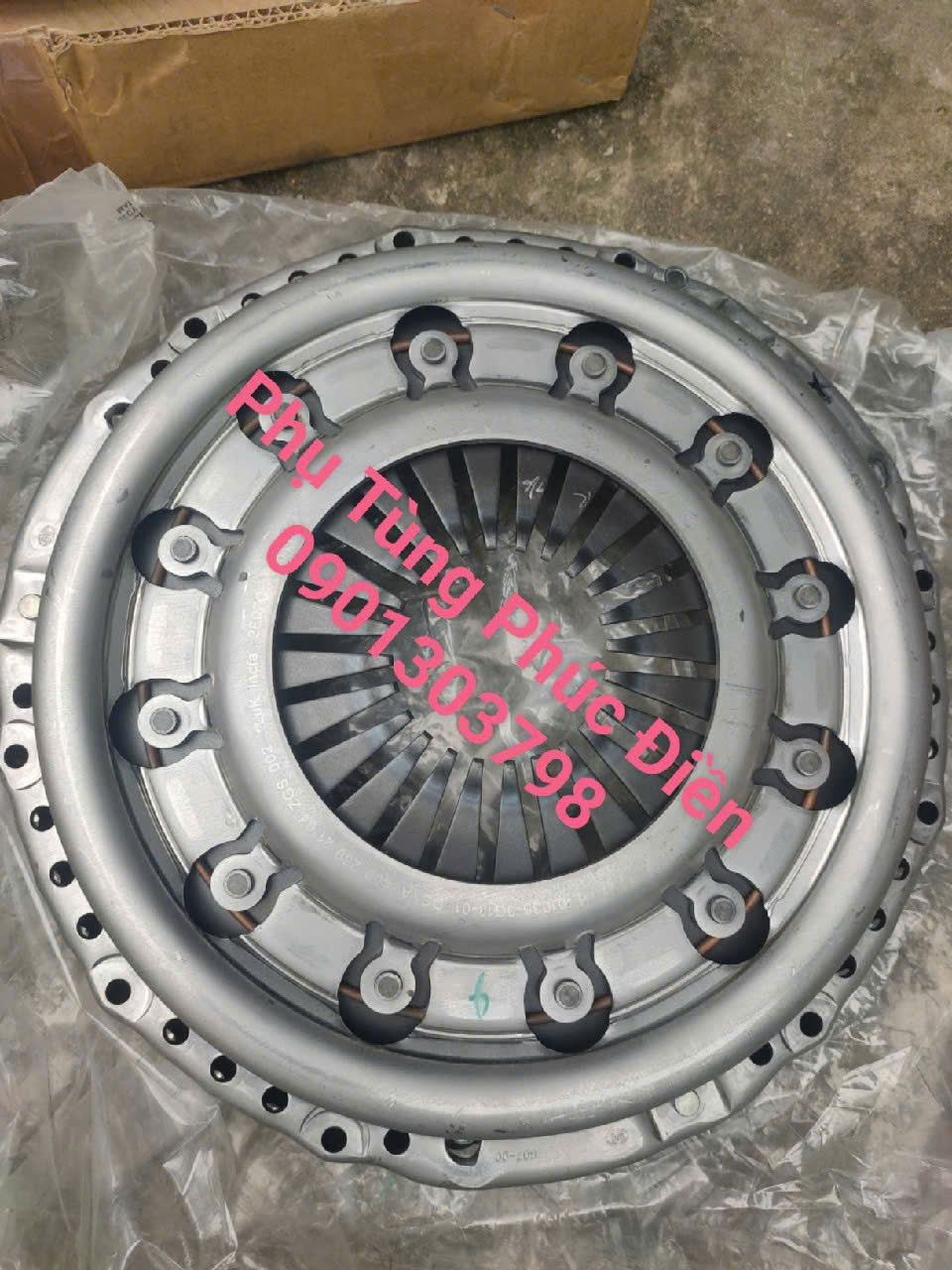 Mâm ép Fuso FI 170 Ấn Độ 7 tấn chính hãng Mâm ép Fuso FI 170 Ấn Độ 7 tấn chính hãng