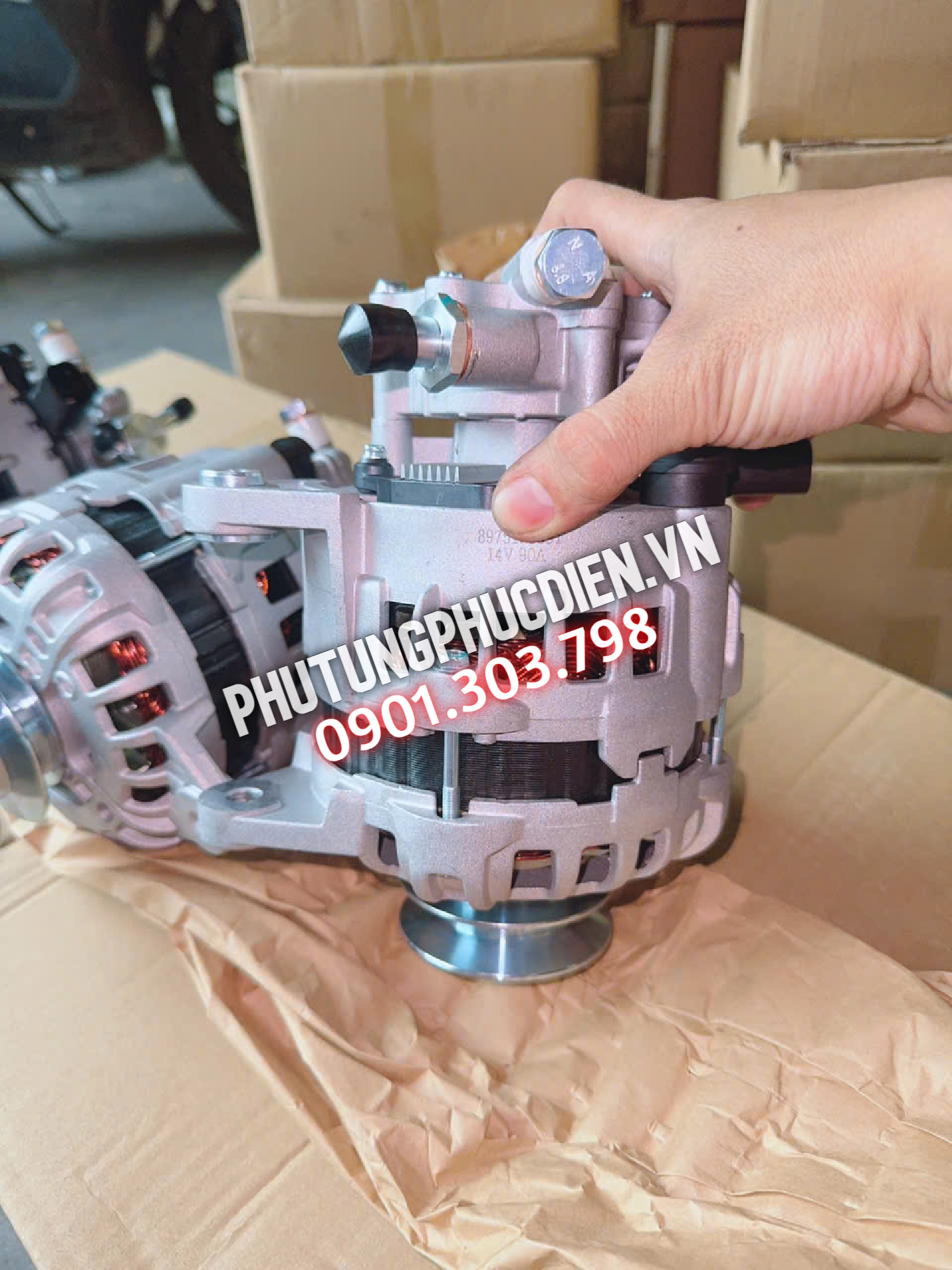 Máy phát điện Isuzu QKR 270 Euro 4