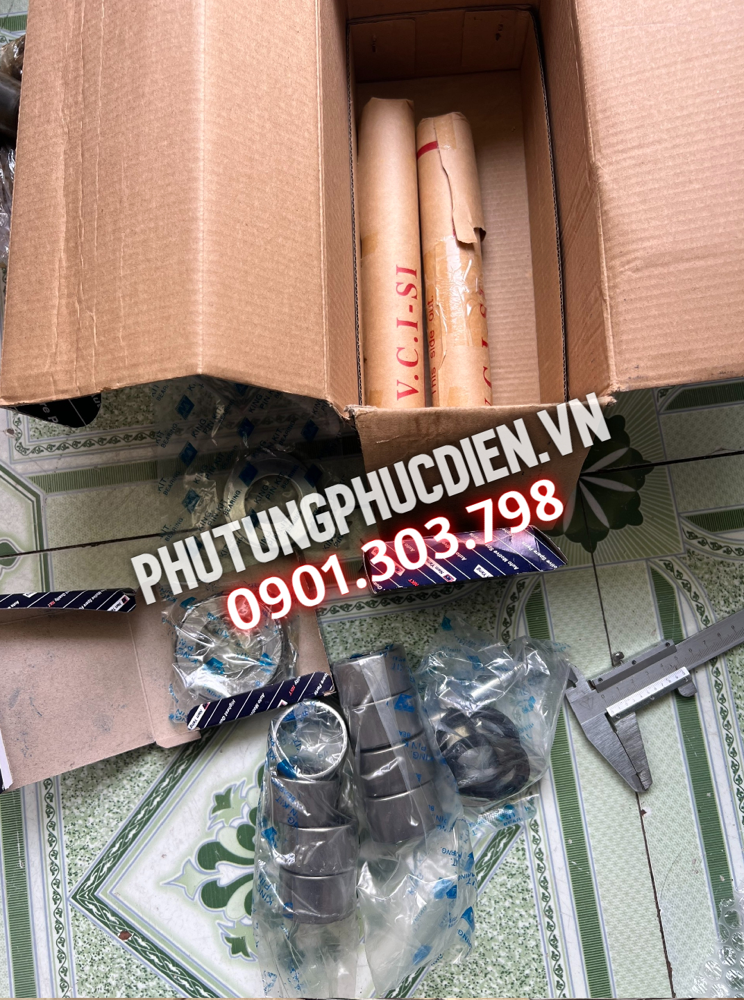 ắc trục đứng isuzu frr 650