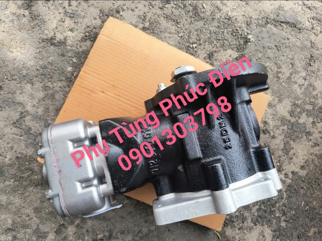 bơm hơi xe tải fuso fi ấn độ 7 tấn