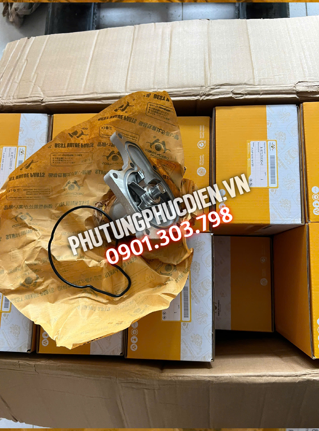 bơm nước xe Isuzu chính hãng