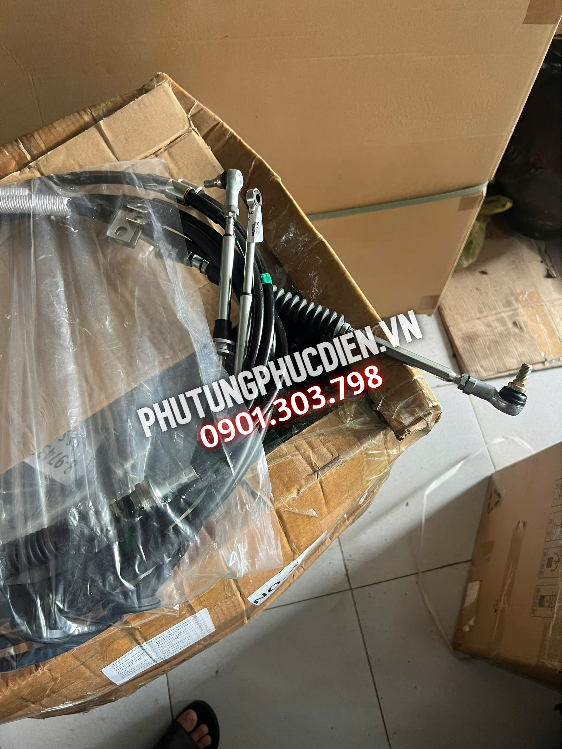 dây lừa số isuzu giga