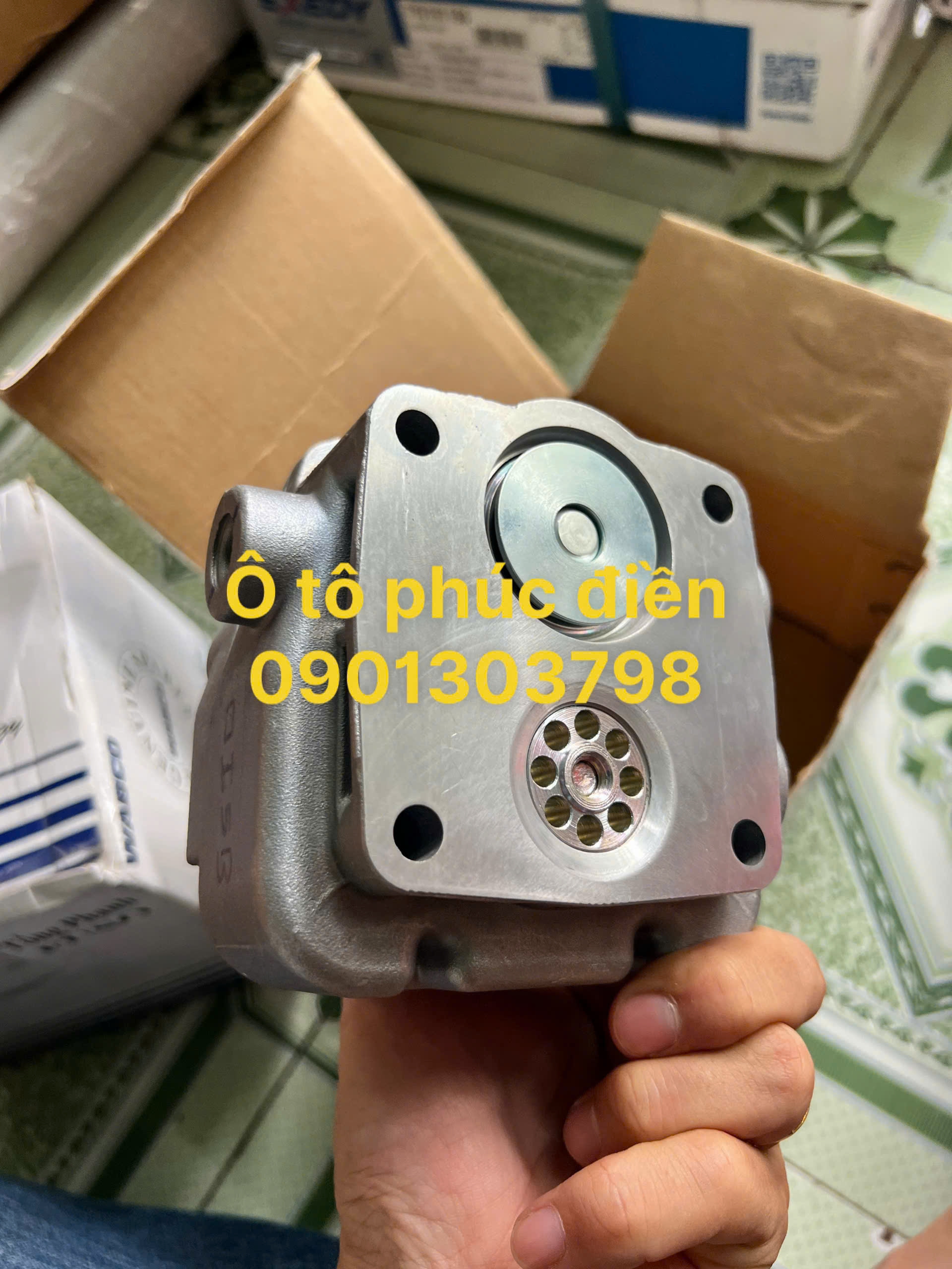 mặt bơm hơi , nắp bơm hơi xe fuso fi ấn độ