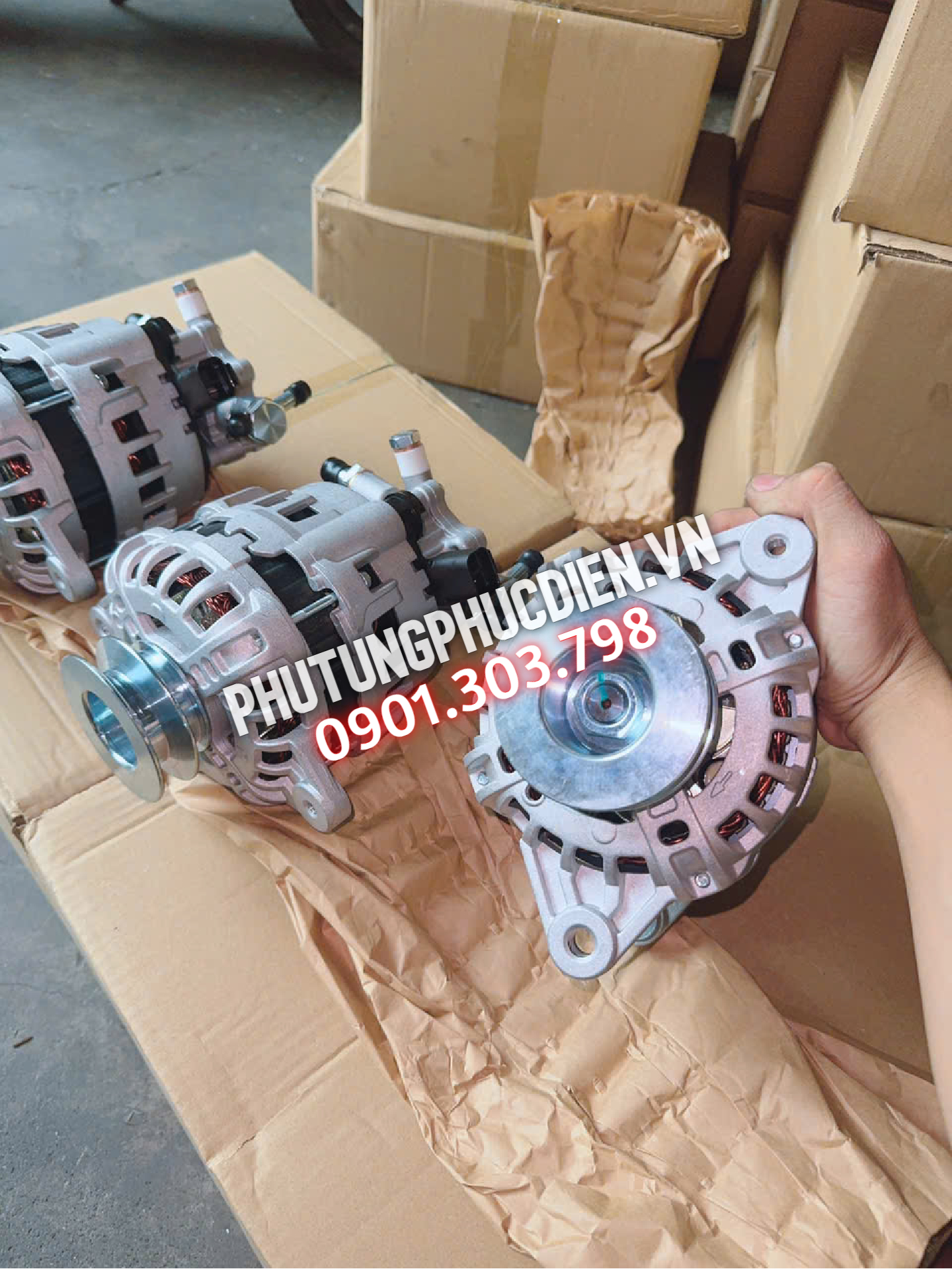 máy phát isuzu qkr chính hãng tại tp hcm