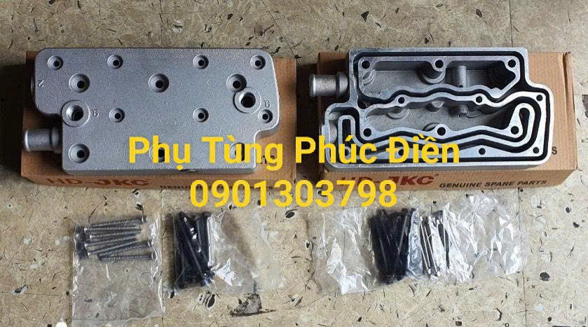 bộ nắp bơm hơi huydai 15 tấn hd1000 hd360 d6cb d6ca d6cc giá rẻ